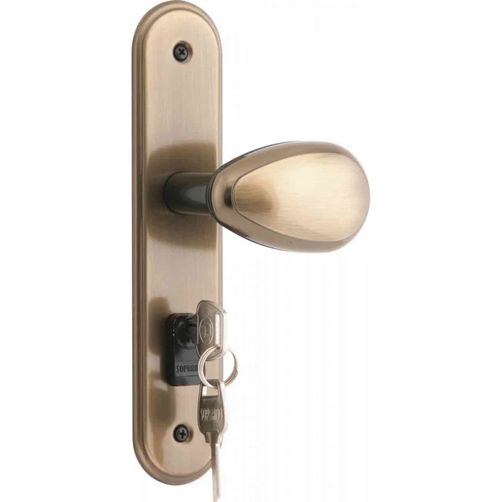 Fechadura Bora Golf Ban Externo Brass 40x53 Soprano