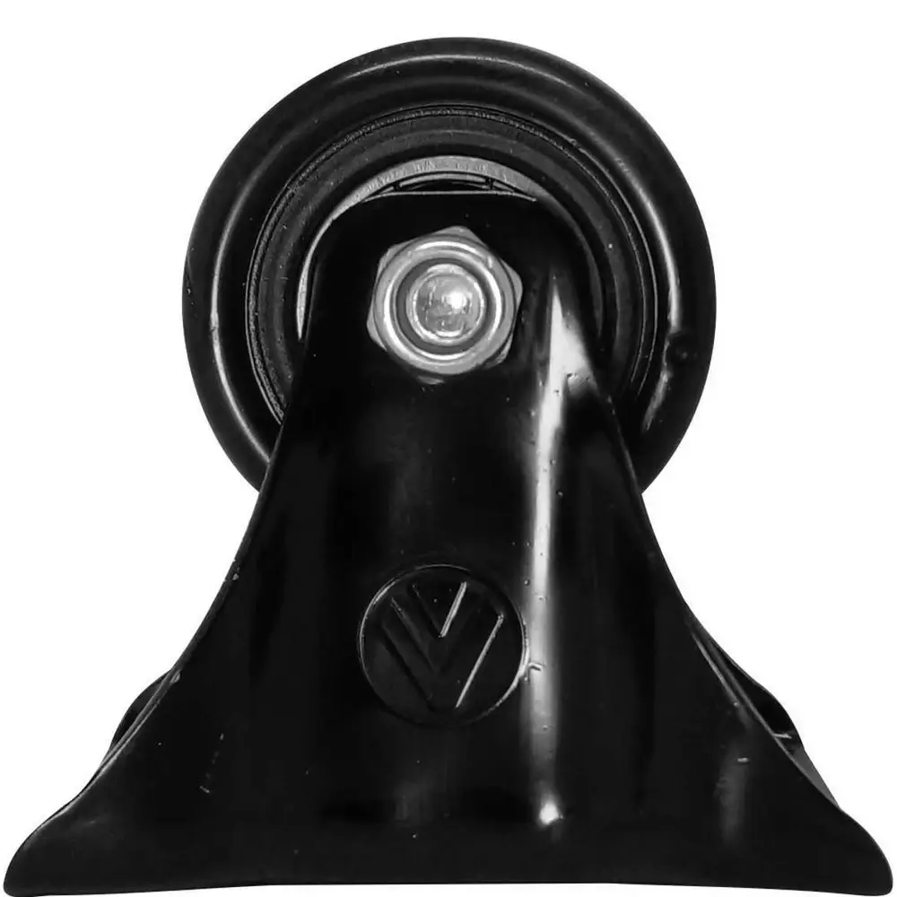 Rodízio de PVC preto 6 pol Fixo A09460-F Ajax