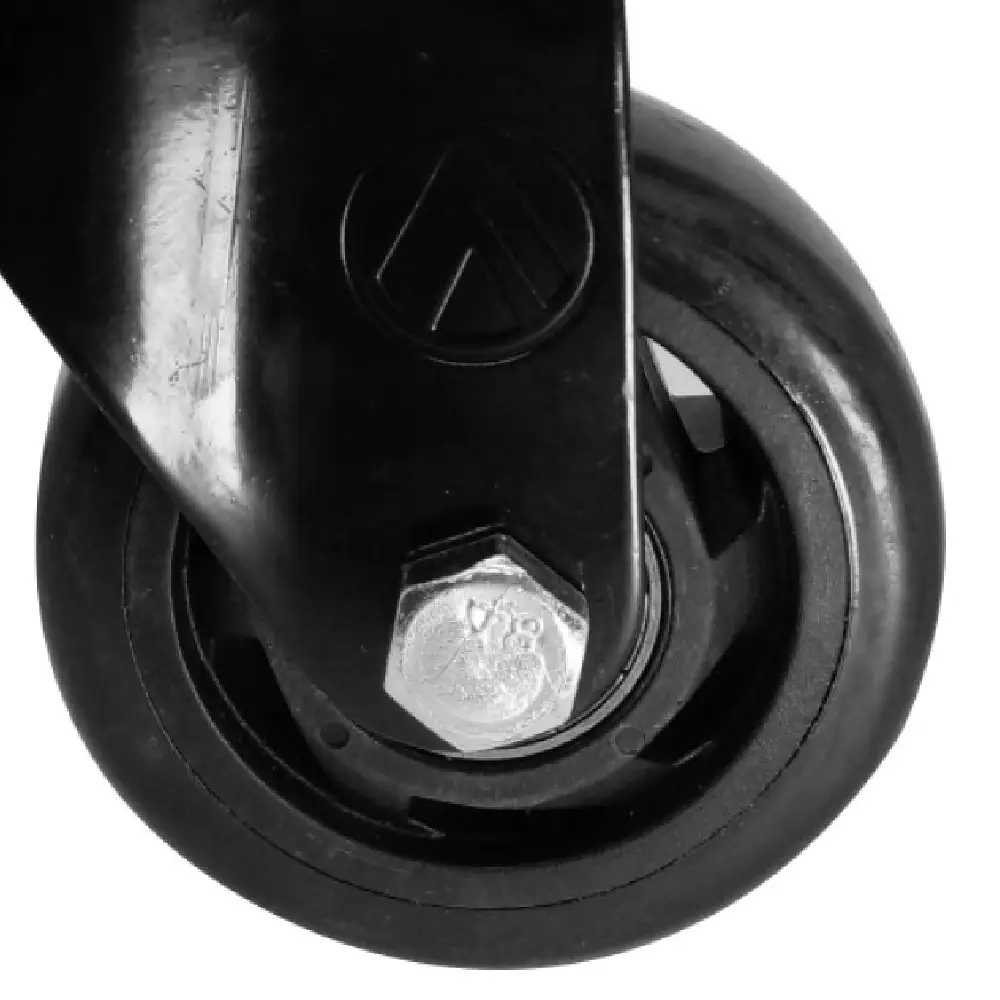 Rodízio de PVC 3 pol Giratório com Rosca A09430-GR Ajax