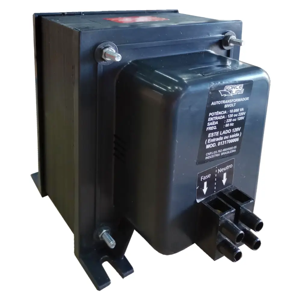 Autotransformador Slin Fit 10000VA Bivolt 7140W Force Line