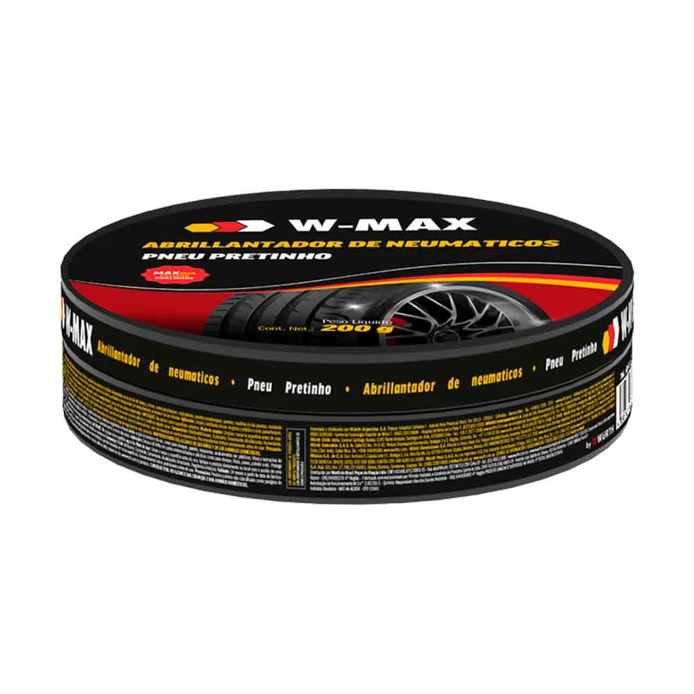 Pneu Pretinho W-Max 200g Wurth 5986126010