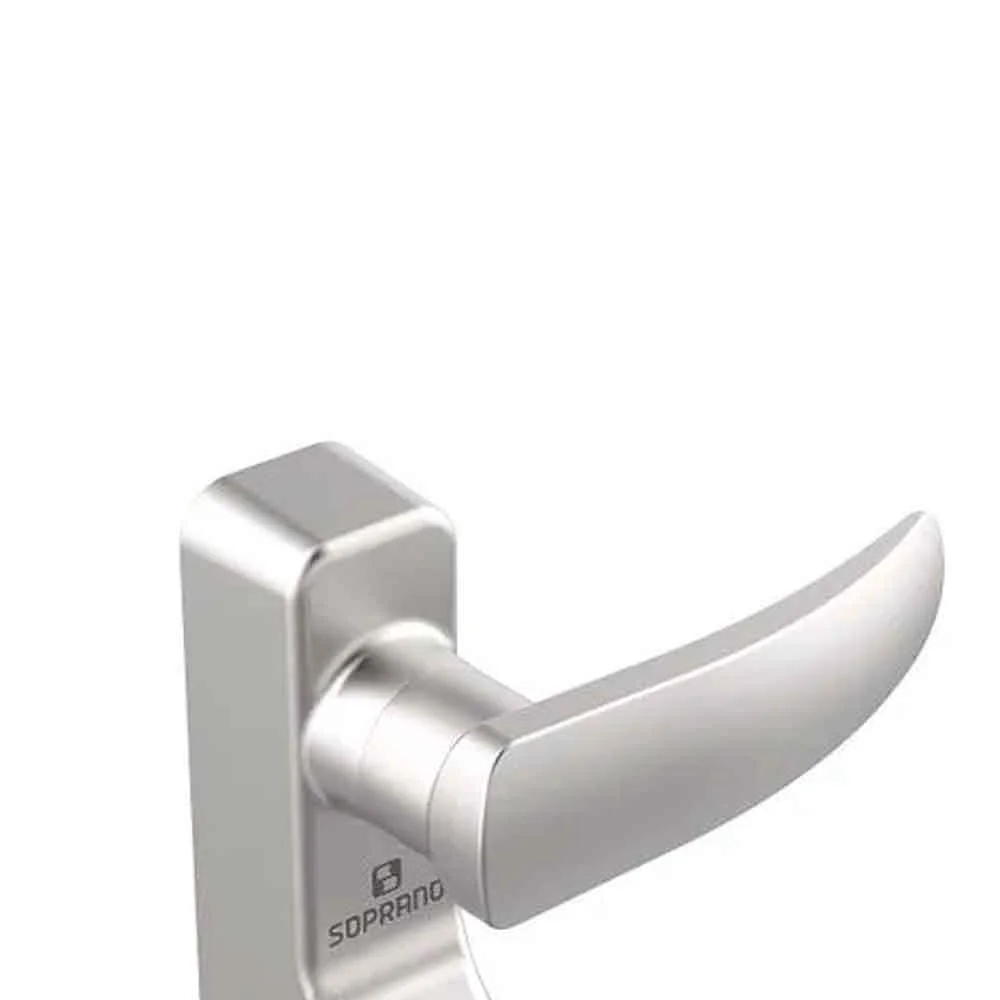 Fechadura Para Barra Anti Pânico Soprano Prata
