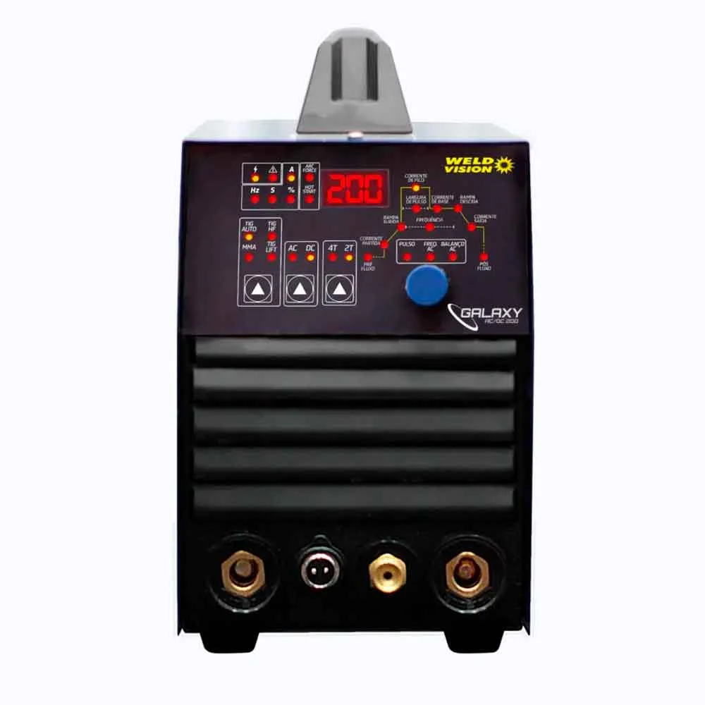 Inversora Weld Vision Galaxy Ac/Dc 200a 220v