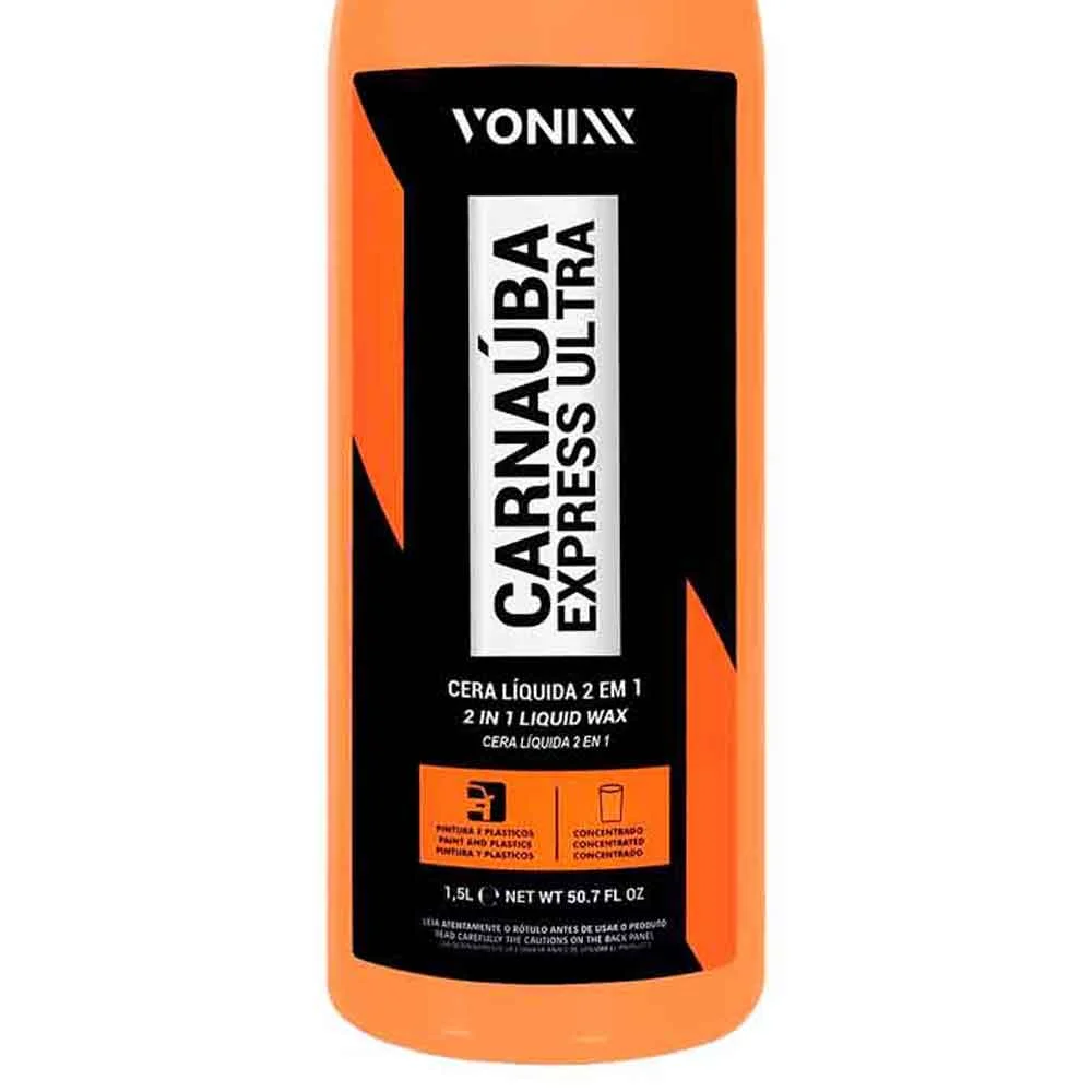 Cera Carnauba Express Ultra 1,5l Vonixx