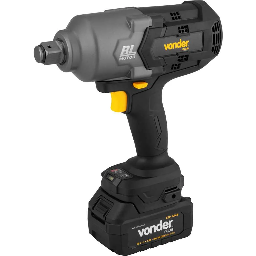 Chave Impacto 3/4 Pol Bat 20v CIV234B Bivolt Vonder