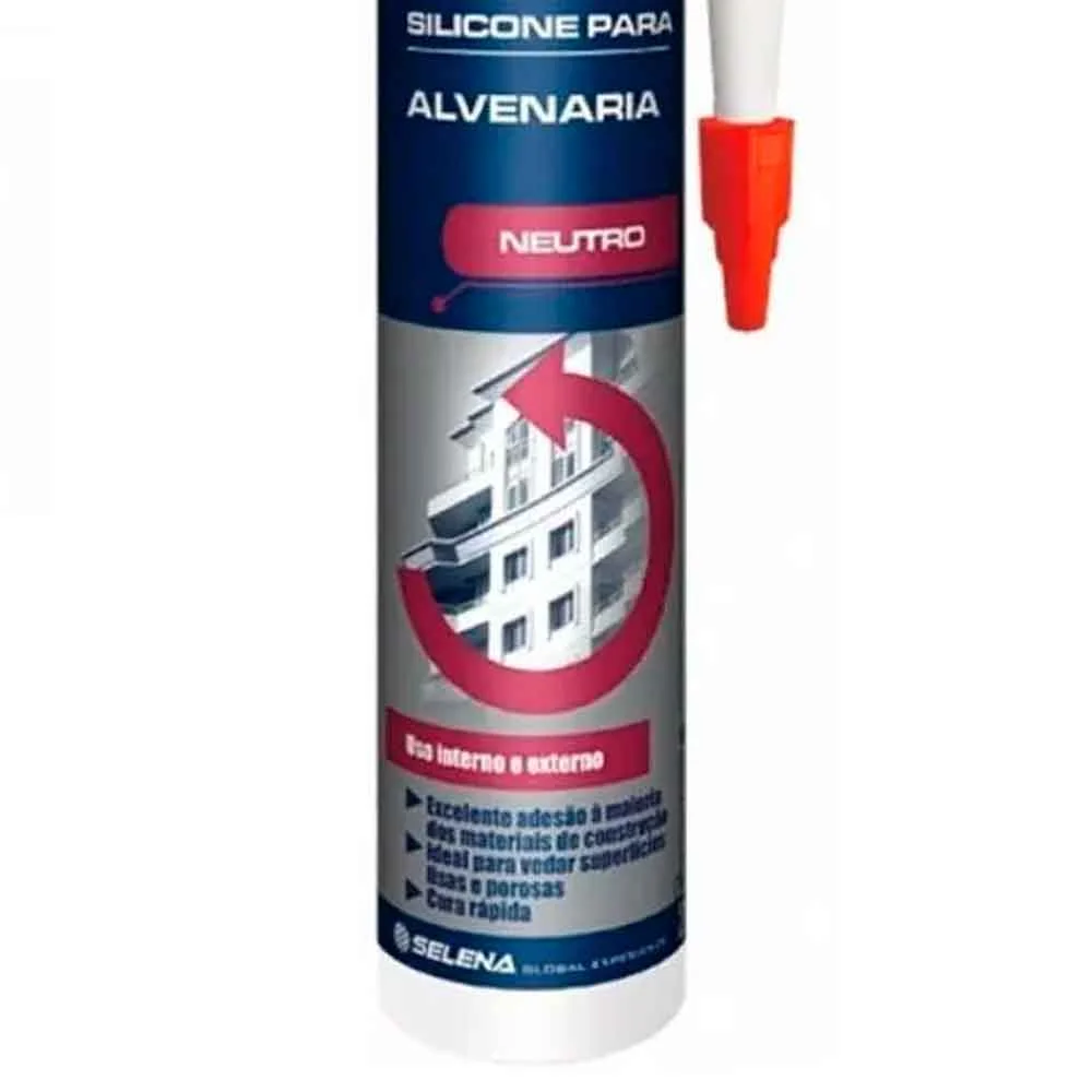 Silicone Cartucho 280gr Incolor Neutro Tytan