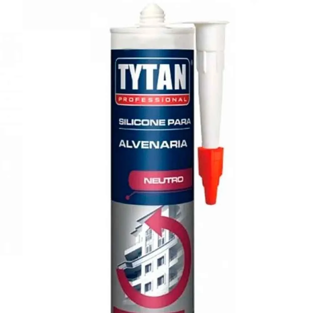 Silicone Cartucho 280gr Incolor Neutro Tytan