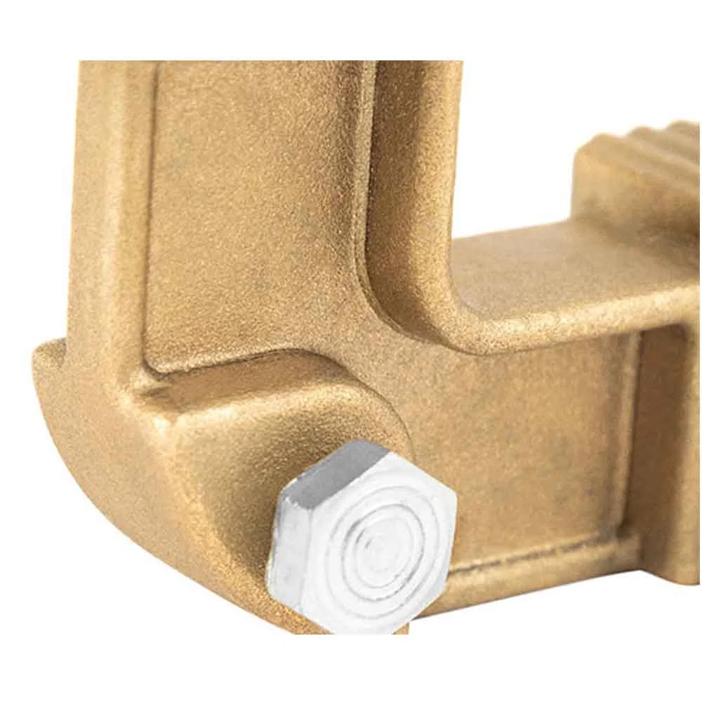 Grampo Terra C De Latão 600A Ledan 