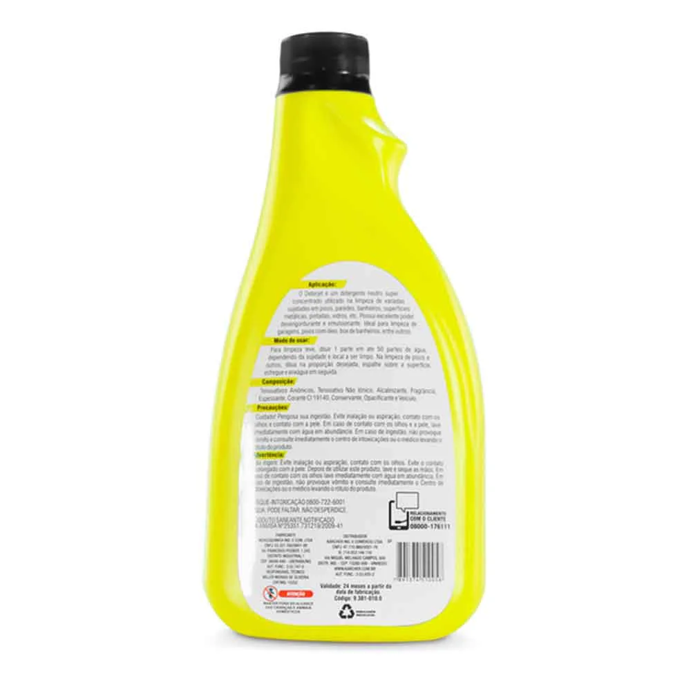 Shampoo Deterjet Karcher 500ml Super Concentrado