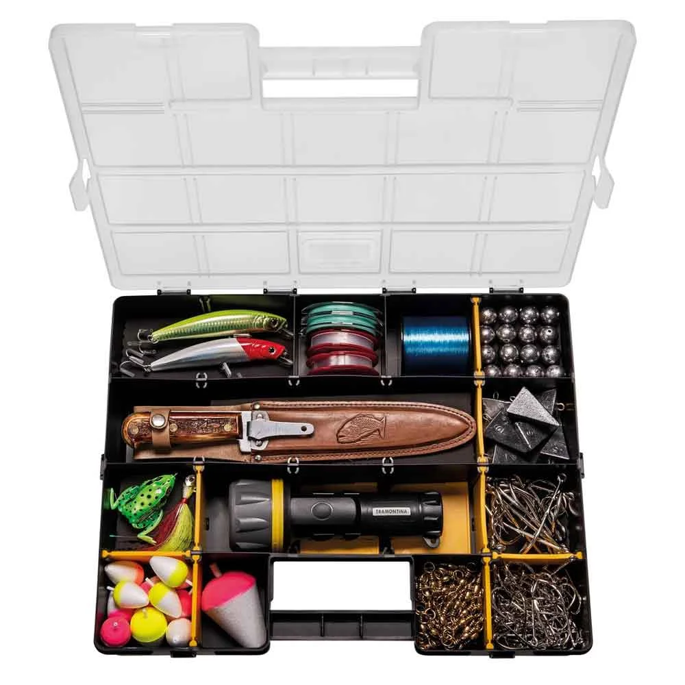 Caixa Plástica Master 17 C/Divisórias Tramontina