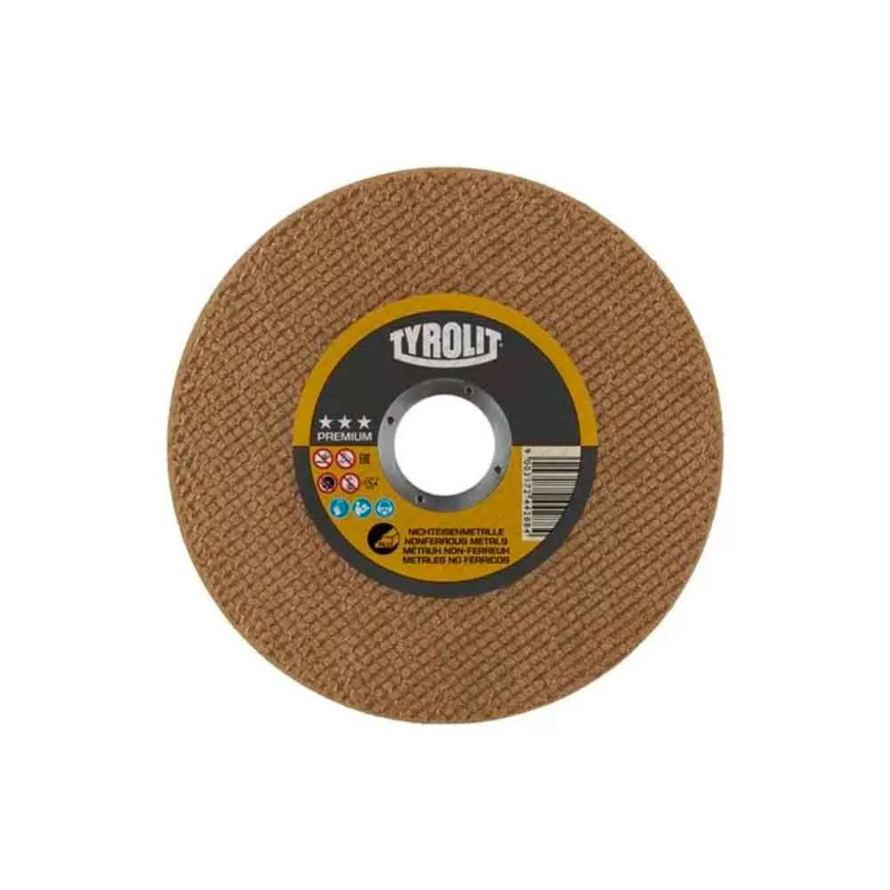 Disco Tyrolit Corte Aluminio 115x1,00mm-A60N-BFXA