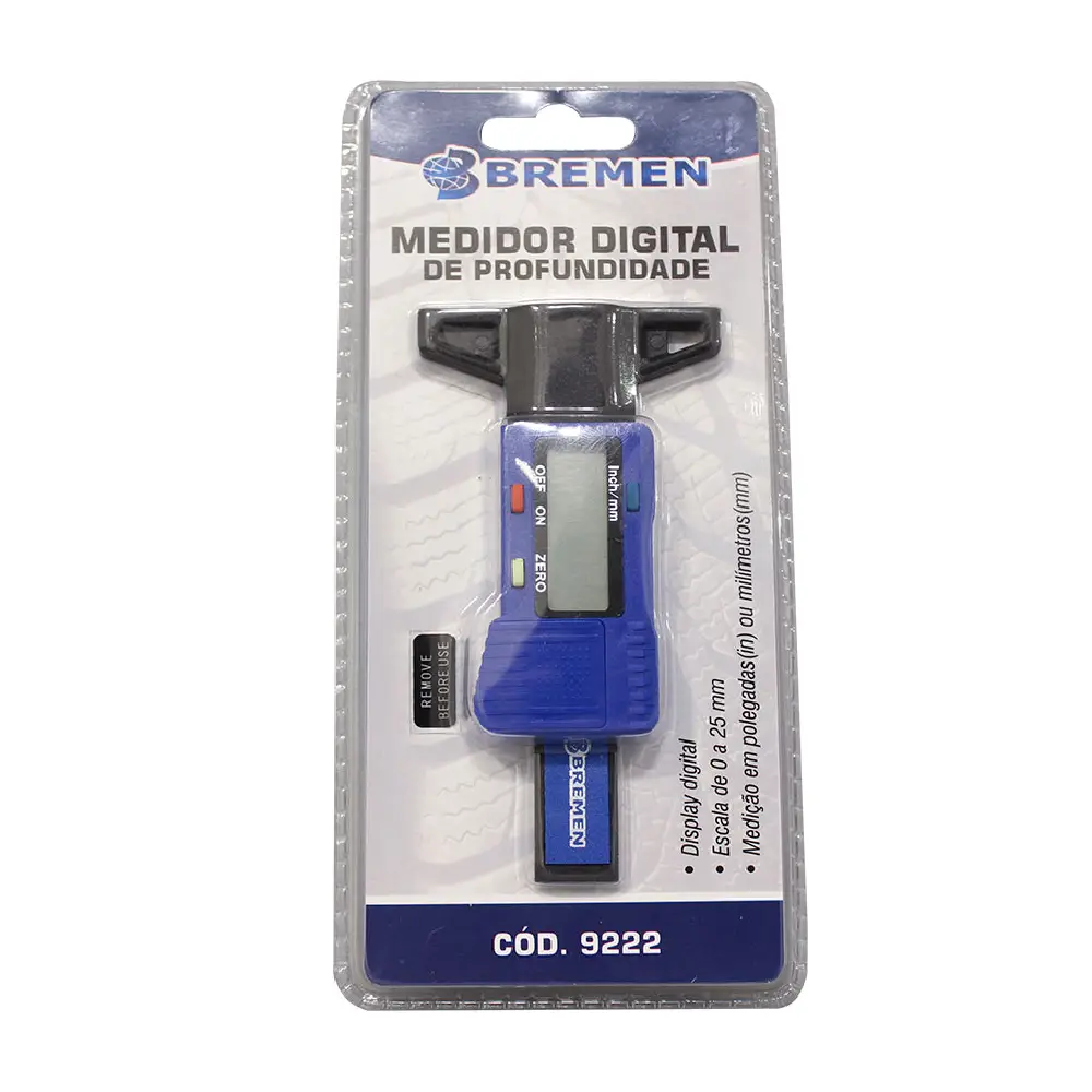 Medidor de Profundidade Digital para Pneu Bremen