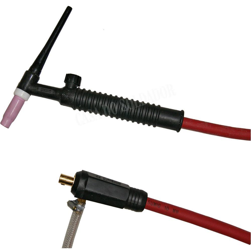 Tocha TIG WP SU26 com Registro e Engate Rápido 9,00mm - Sumig Tocha TIG WP SU26 com Registro e Engate Rápido 9,00mm - Sumig