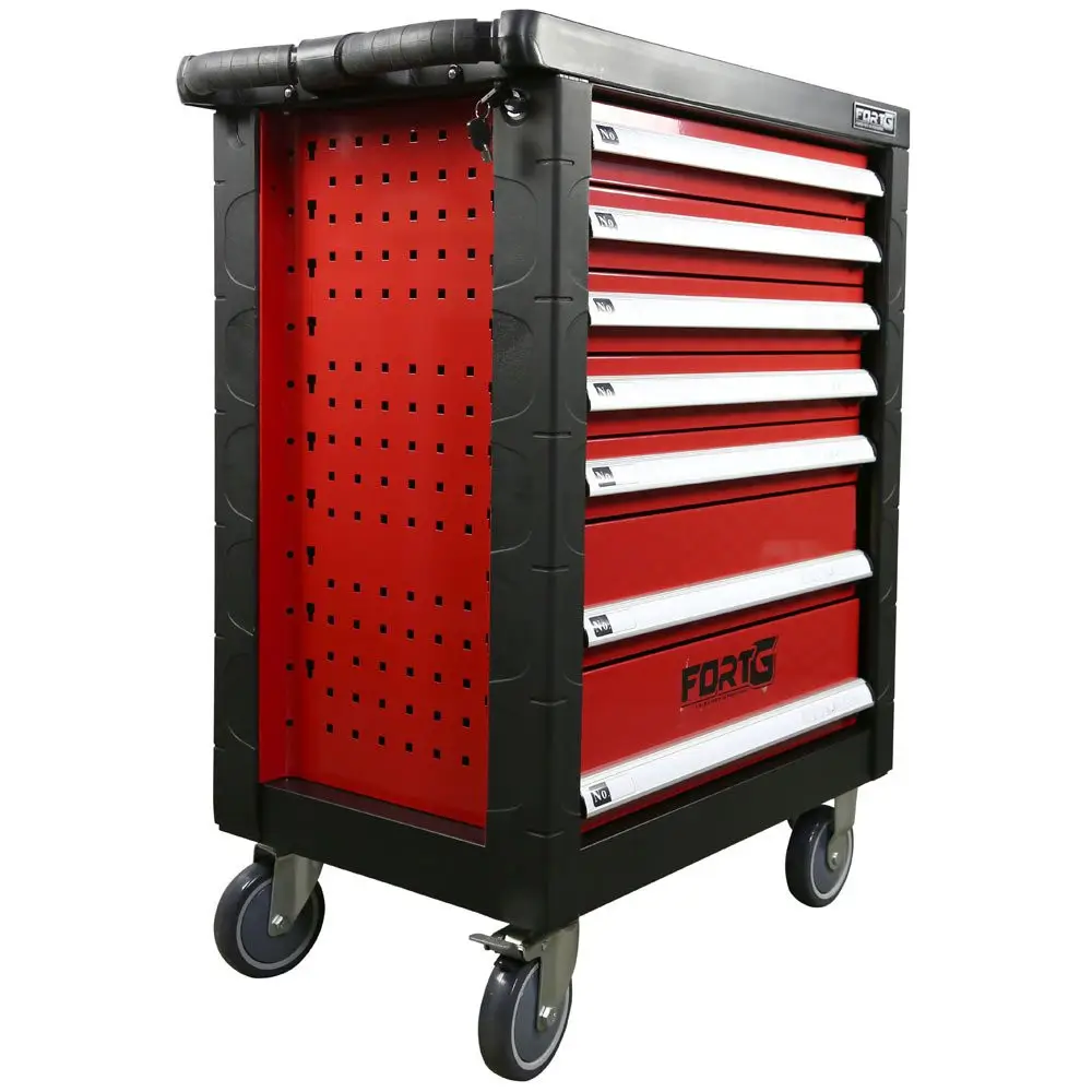 Carro de Ferramentas com 380 Peças e 7 Gavetas FG6100 Fortg