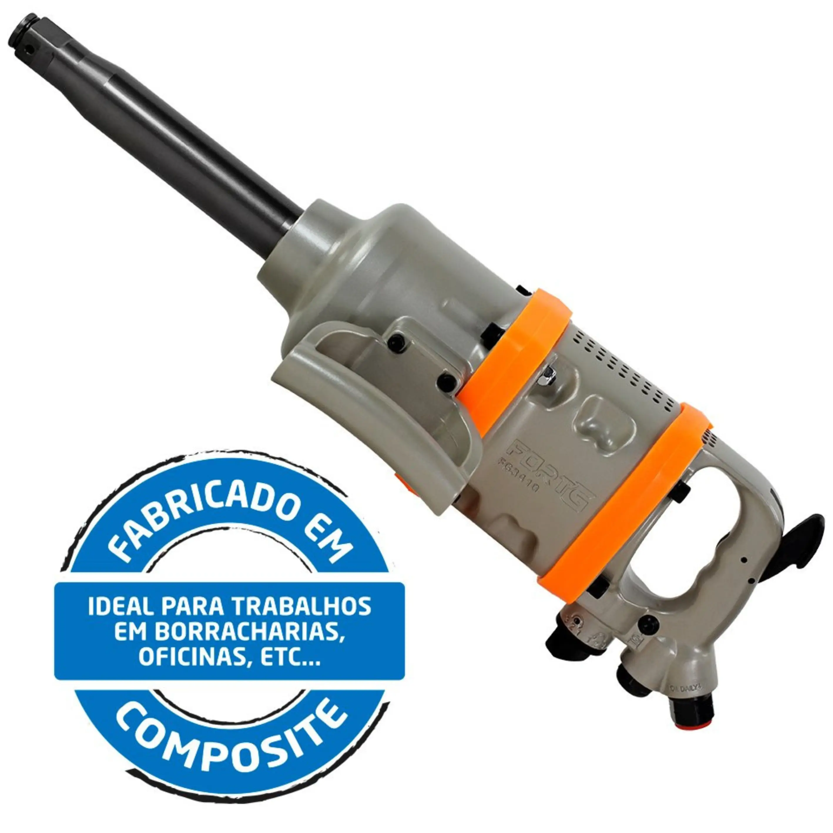 Chave Parafusadeira Pneumática 1 pol 632.2 kgfm FG3410 Fortg