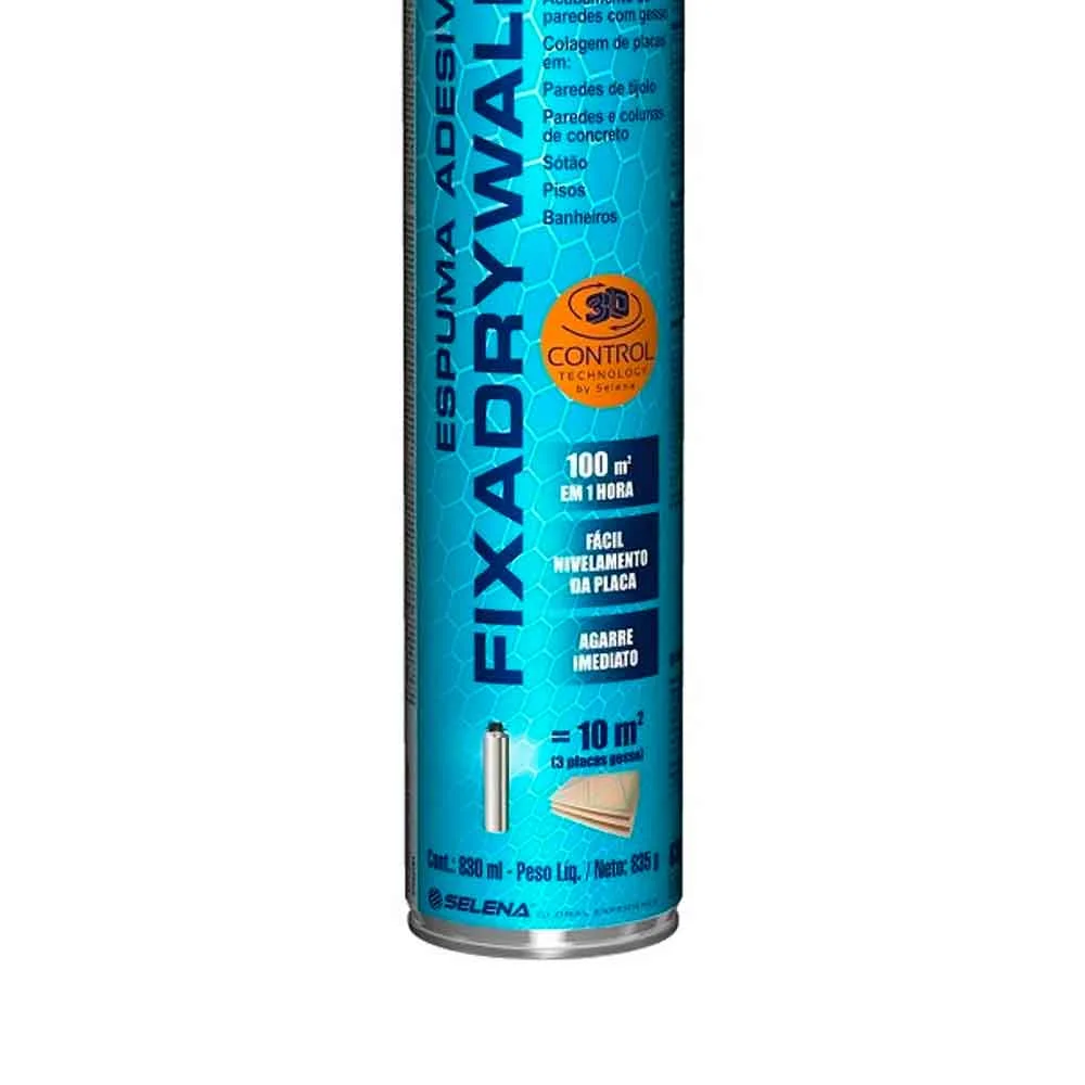Espuma Adesiva Fixa Dry Wall 830ml Tytan