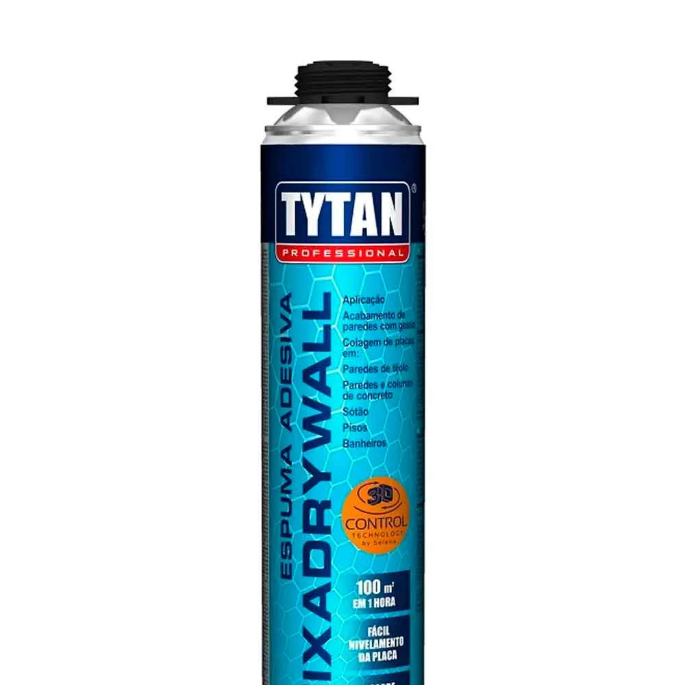 Espuma Adesiva Fixa Dry Wall 830ml Tytan