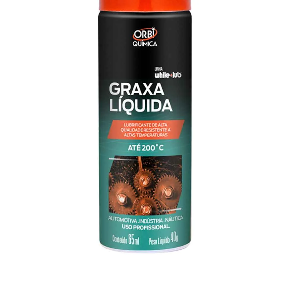 Graxa Spray Liquida Orbi 65ml/40g