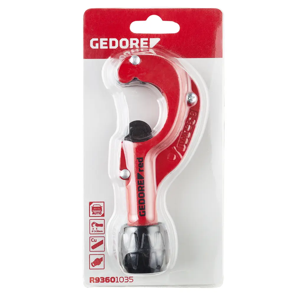 Cortador de Tubos Metálicos 3mm a 35mm R93601035 Gedore Red