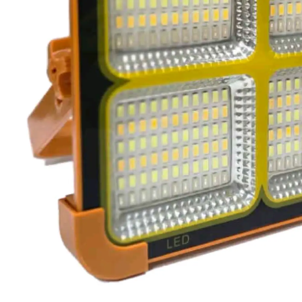 Refletor e Lantera 264 Leds 500W USB Recarregável