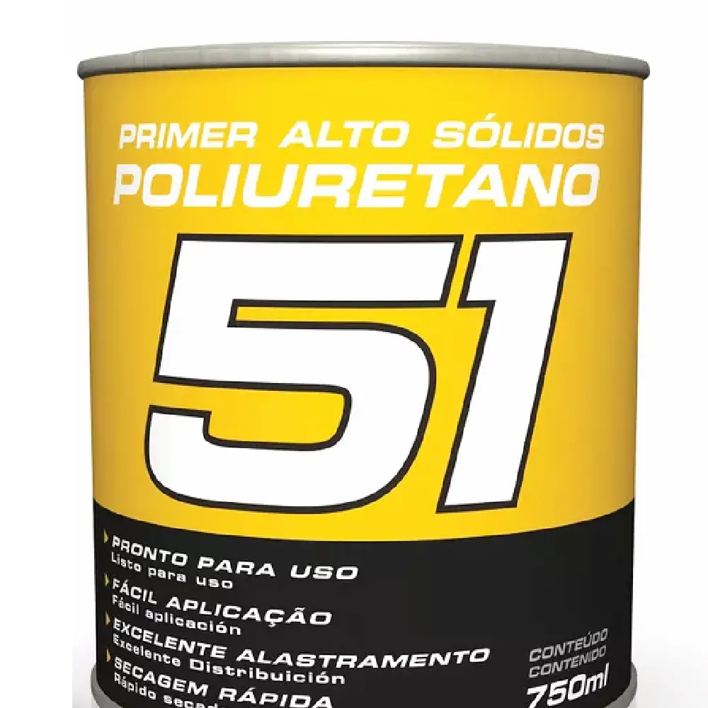 Primer HS PU 51 Pronto Uso 750ml Maxi Rubber