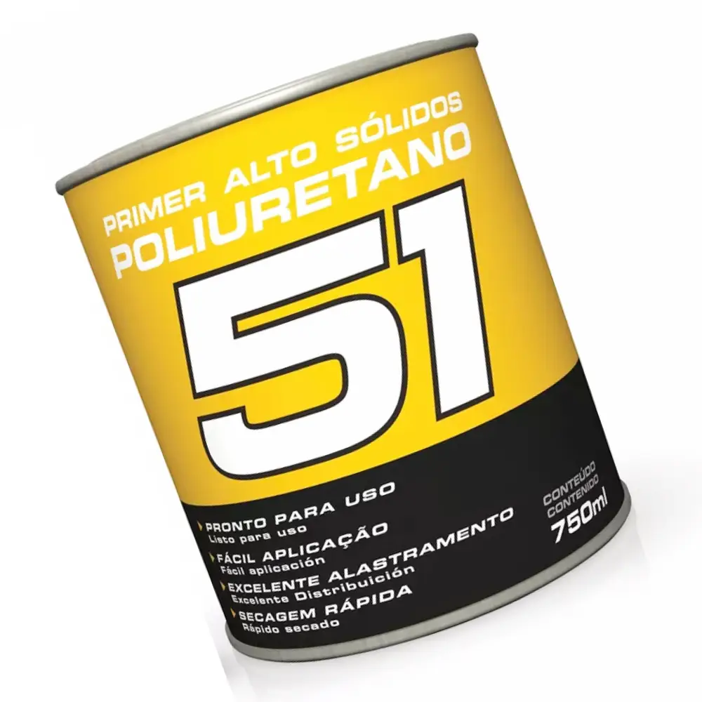 Primer HS PU 51 Pronto Uso 750ml Maxi Rubber