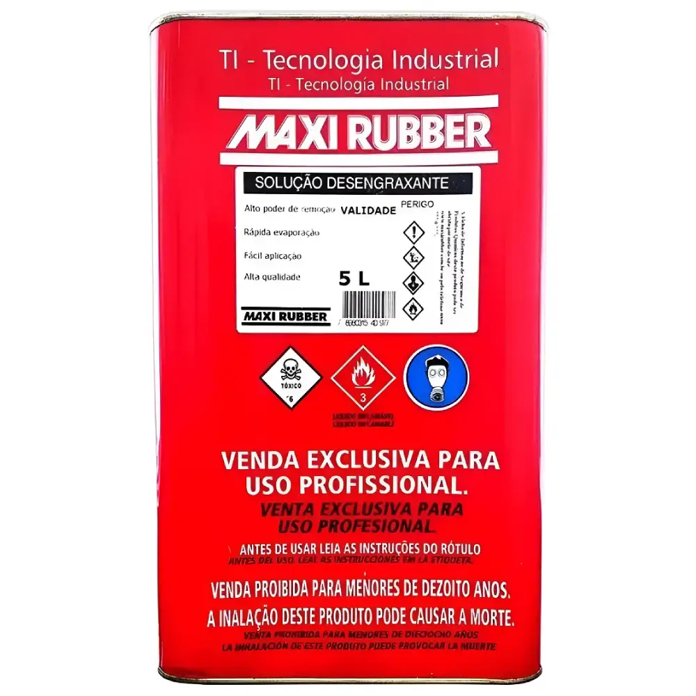 Solução Desengraxante 5L Maxi Rubber