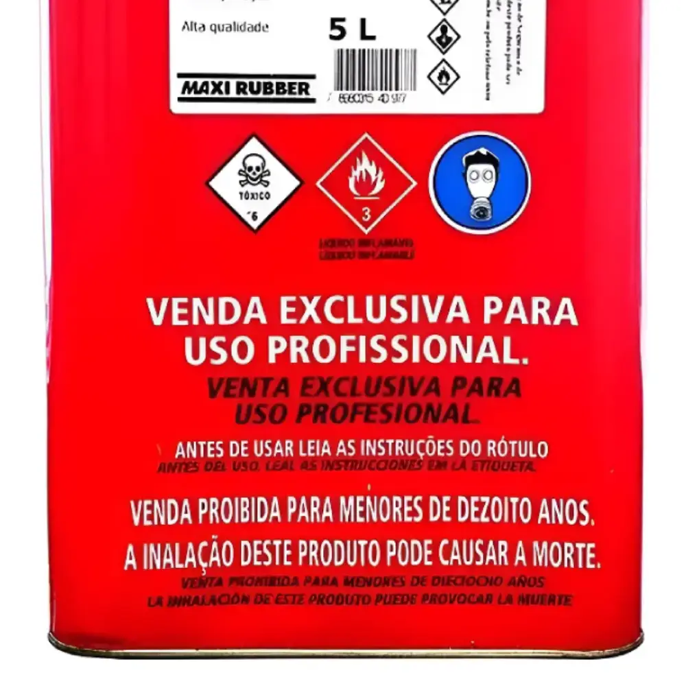 Solução Desengraxante 5L Maxi Rubber