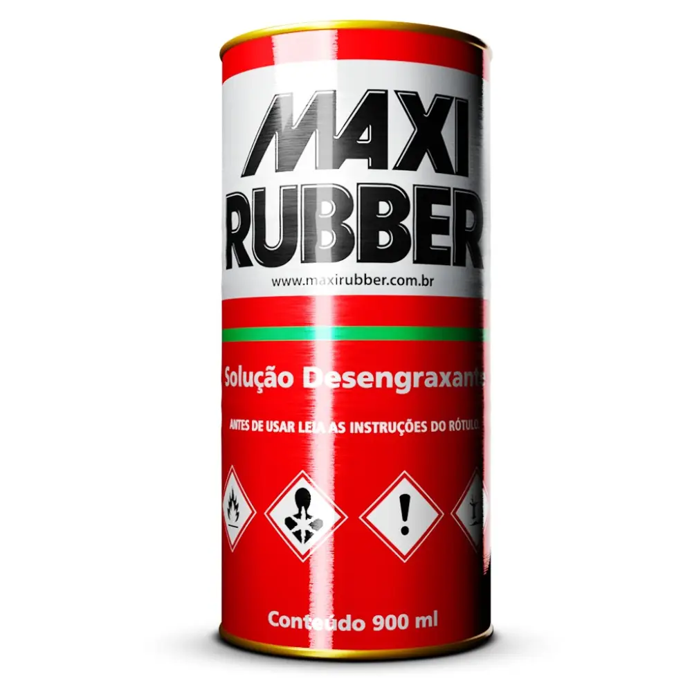 Solução Desengraxante 900ml Maxi Rubber