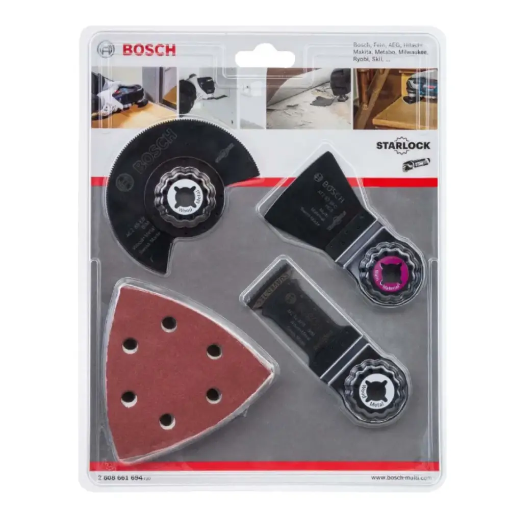 Kit Corte/Remoção De Azulejos Multicorte 04 Peças Bosch