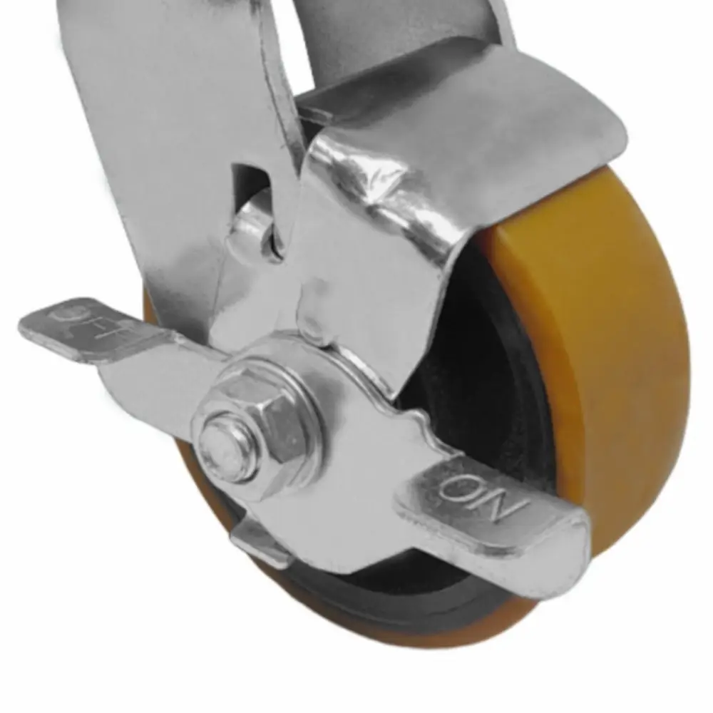 Rodízio Giratório 4 pol GS 414 PU  A08544-GFI Ajax