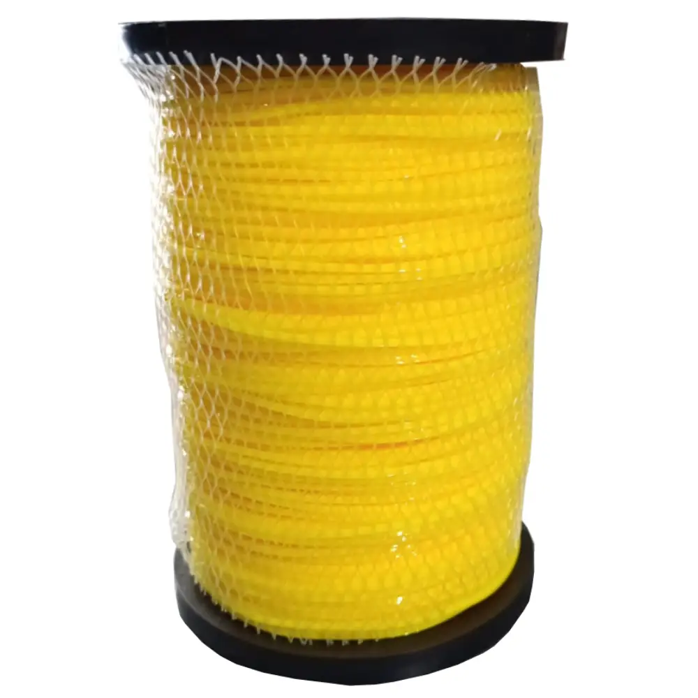 Fio Nylon 3mm Quadrado Amarelo 290m Toyama