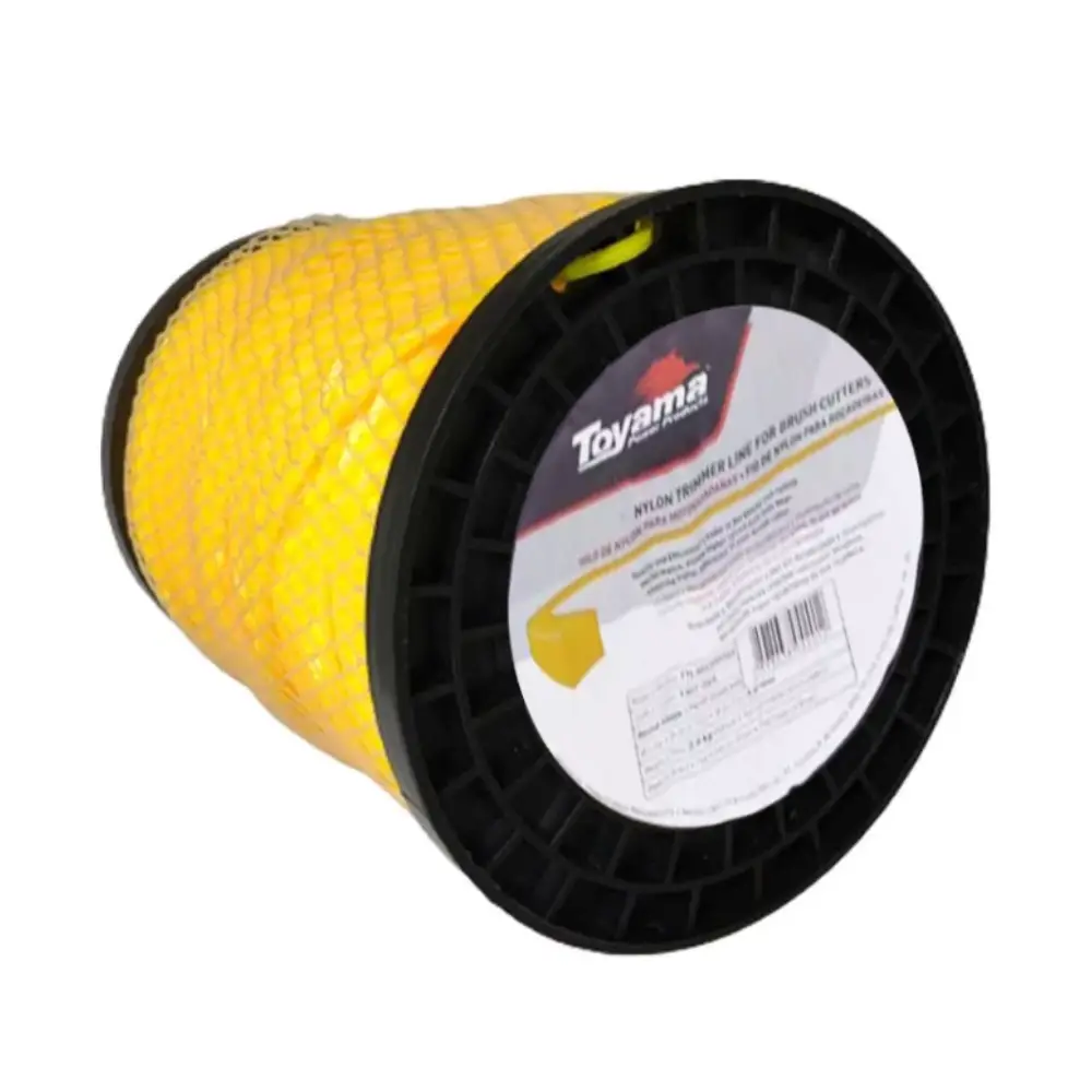 Fio Nylon 3mm Quadrado Amarelo 290m Toyama