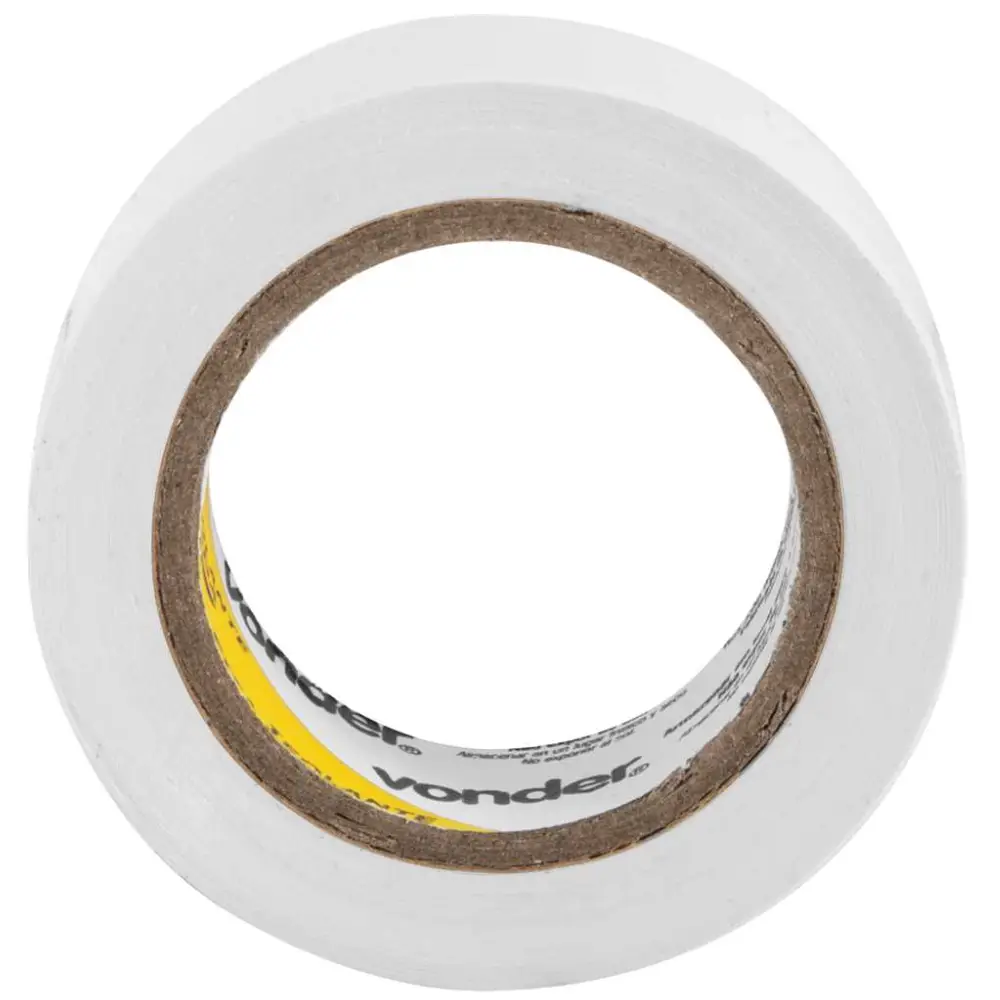 Fita Isolante 19mm x 10m Branca Vonder