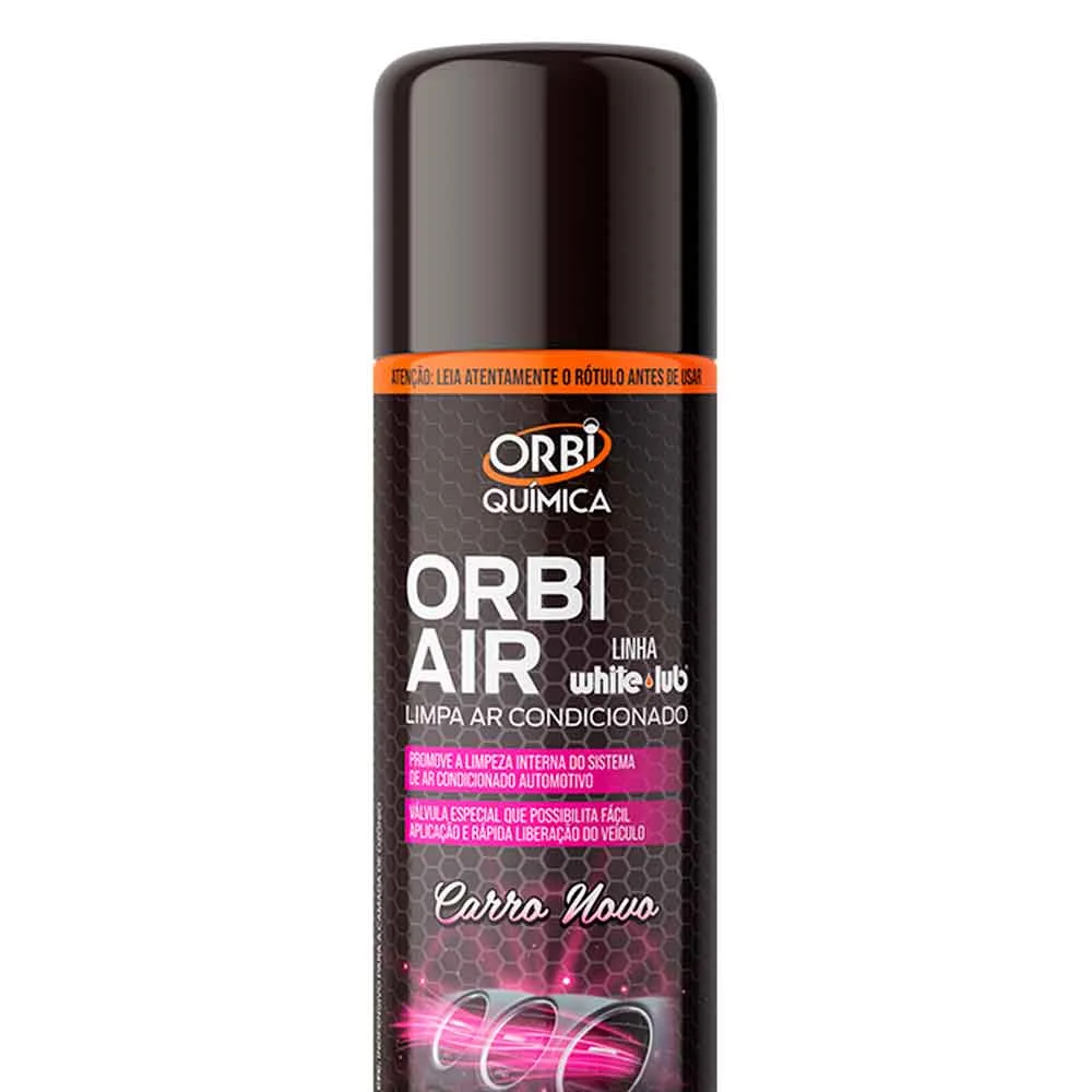 Limpa Ar Condicionado Air Carro Novo 200ml Orbi 