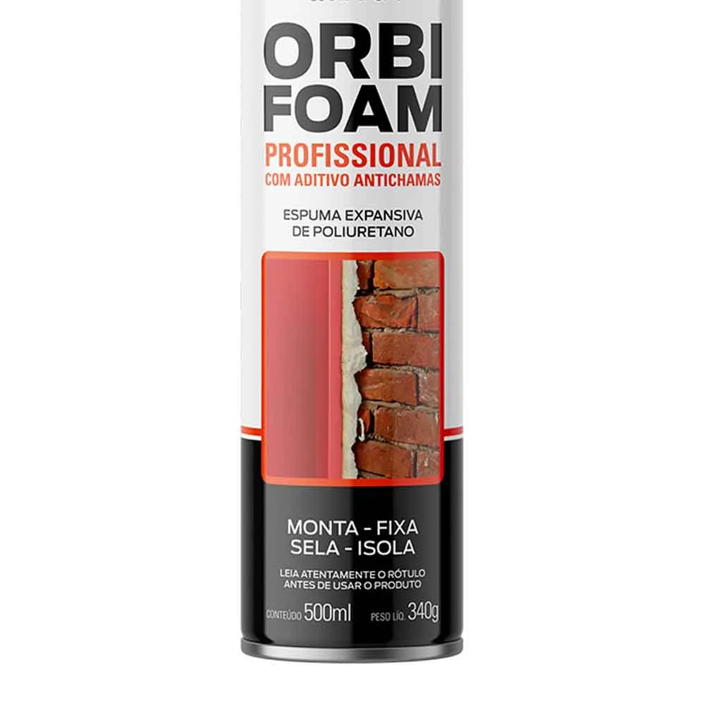 Espuma Expansiva Multiuso 460ml/280gr Orbifoam
