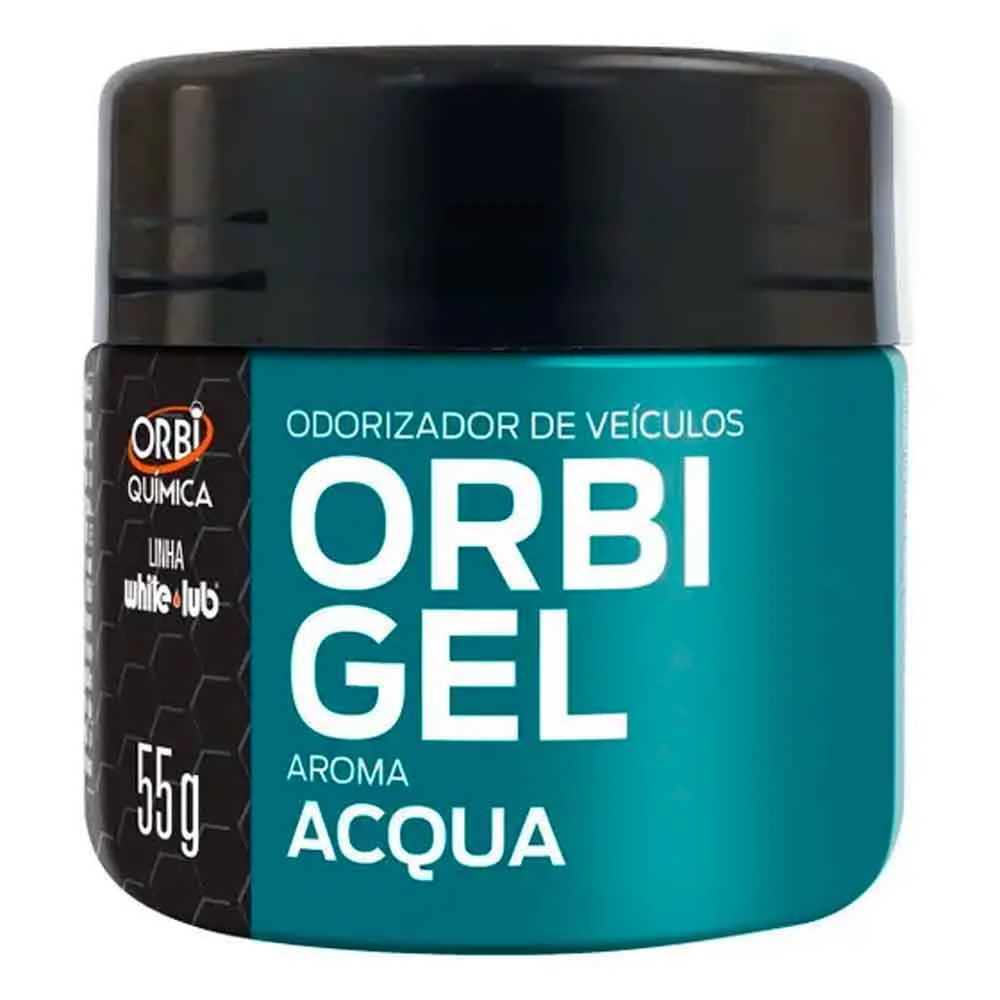 Aromatizante Gel Acqua 55g Orbi