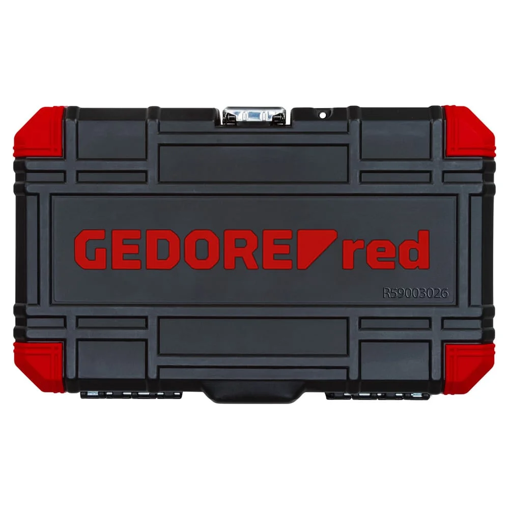 Jogo Soquete Sext 3/8 Pol 6-24mm 26pç Red R59003026