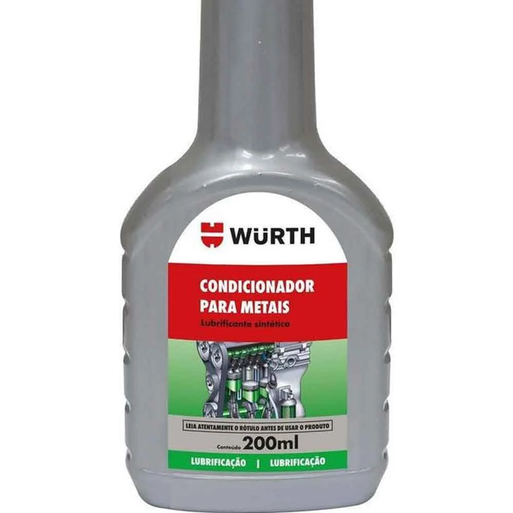 Condicionador De Metais 200ml Wurth