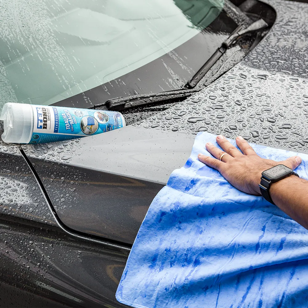 Toalha Mágica Limpeza Multiuso 64x34cm Tekbond