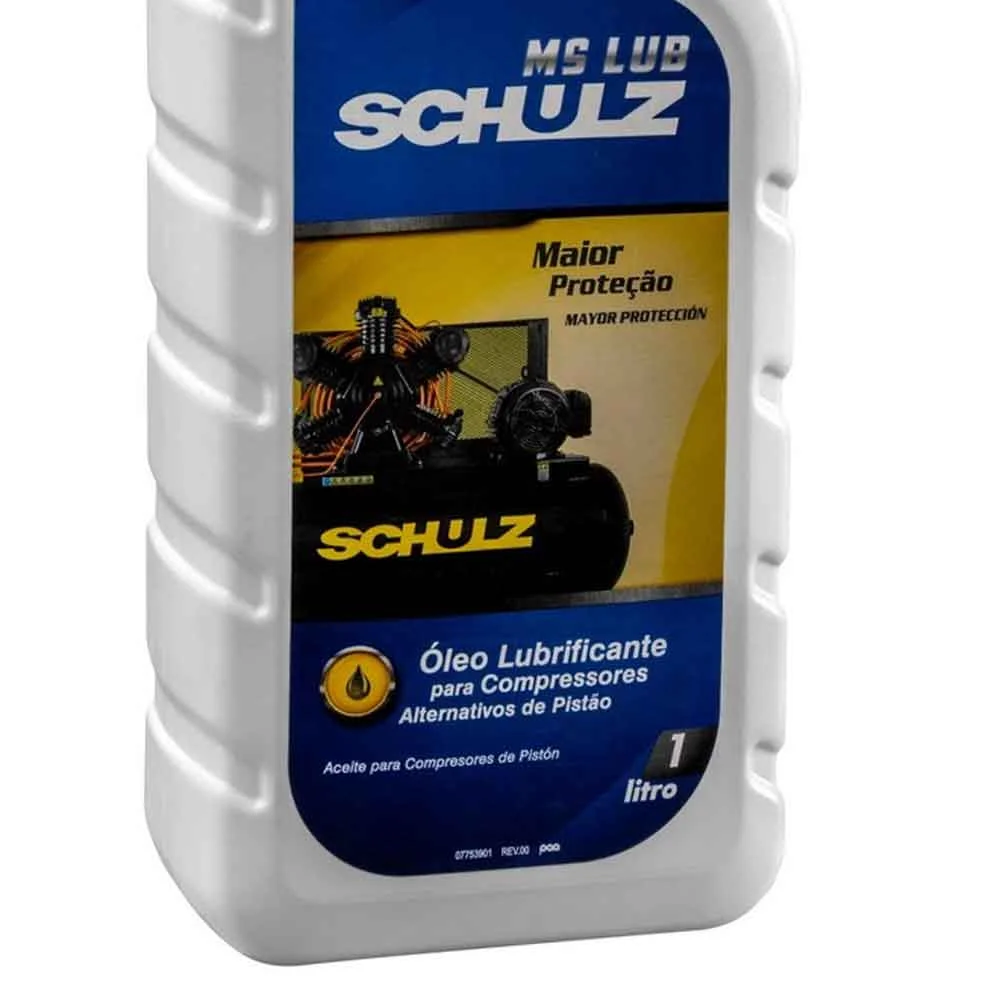 Óleo Ms Lub Schulz Compressor 01lt