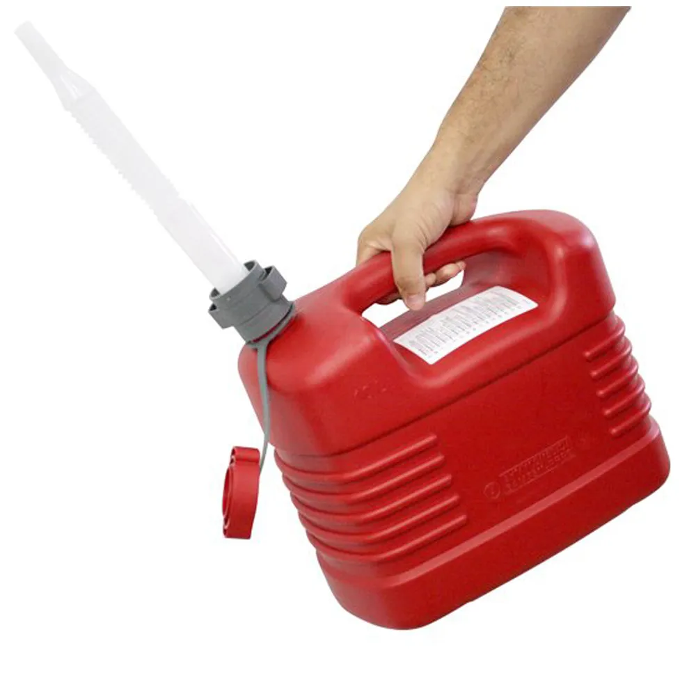 Galão Combustível 10 Lts C/Exte Polit Verm Press 2139