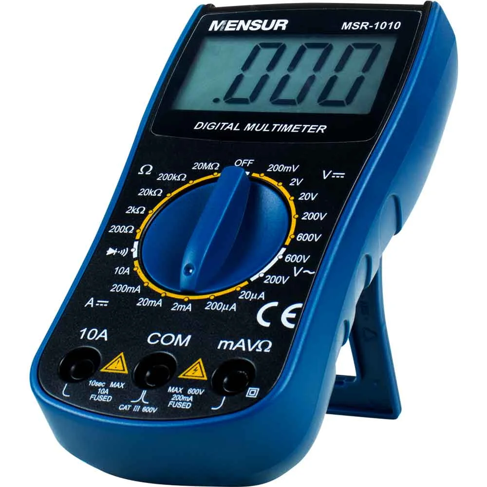Multimetro Digital Cat Ii 600v MSR-1010 Mensur