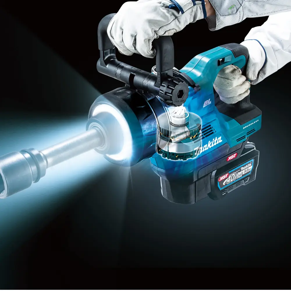 531341 Chave de Impacto 1 pol. 40V TW010GT201 5AH 4000Nm Makita