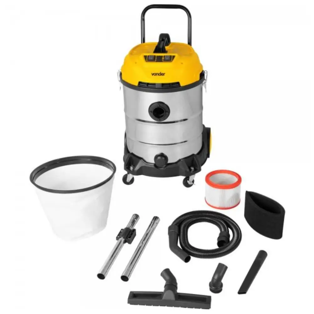 Aspirador de pó e líquidos 2400W 60L APV2460 220V Vonder