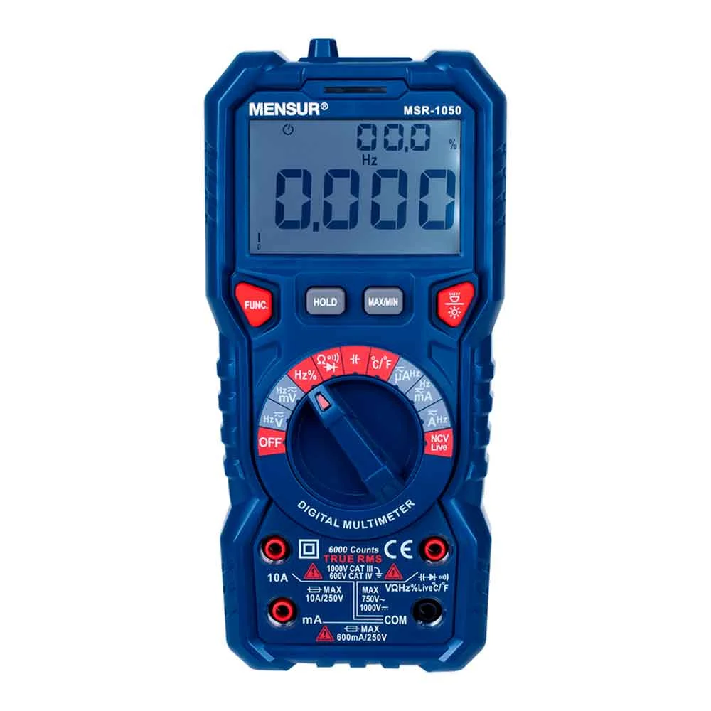 Multimetro Digital Auto Ranger MSR-1050 Mensur 