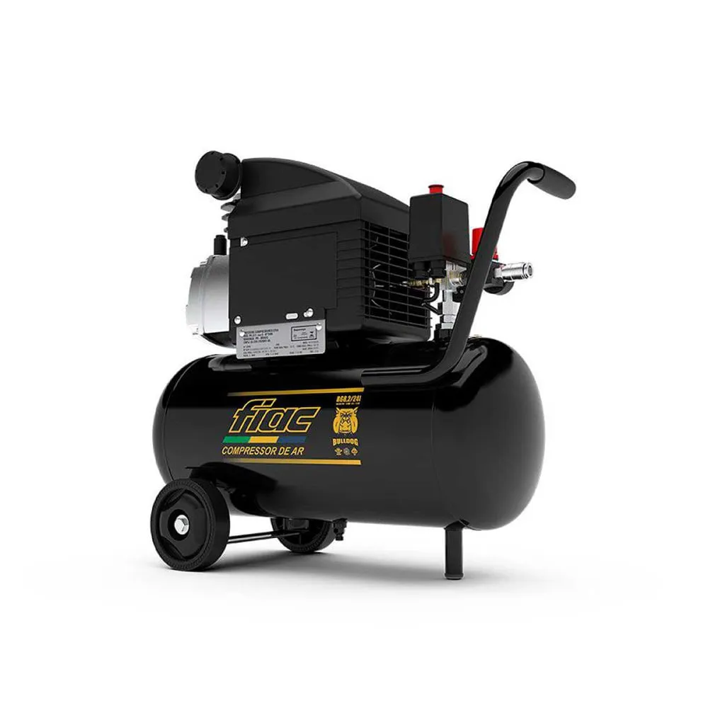 Motocompressor 8pcm 24lts 1,5hp 220v Fiac