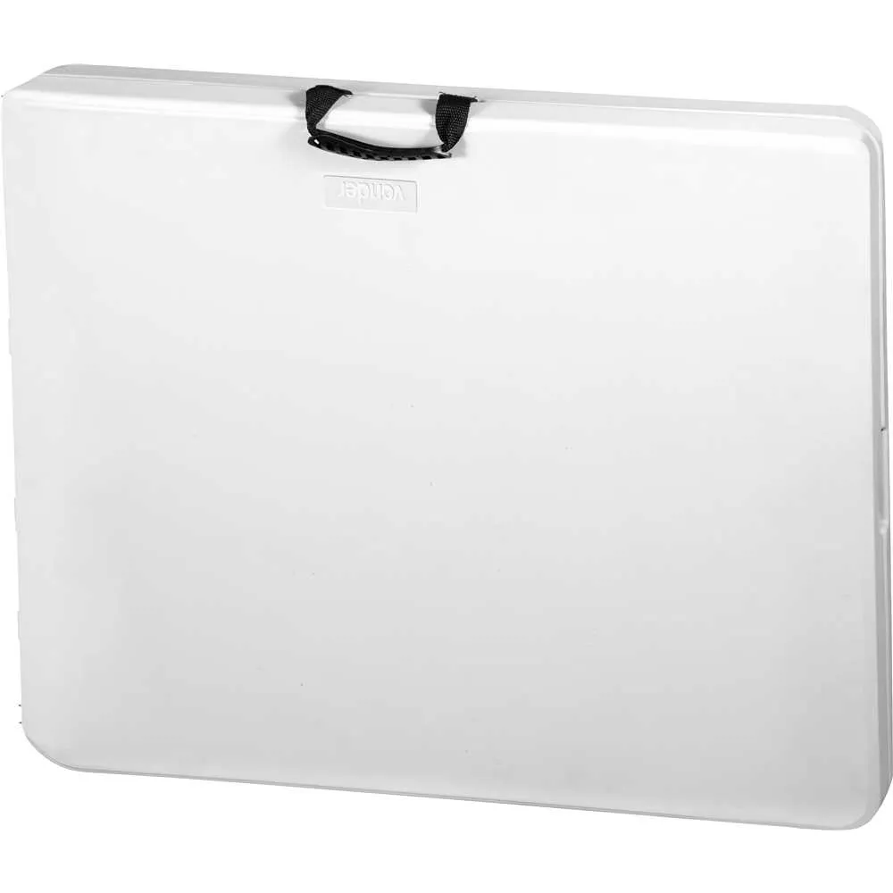 Mesa Plast Dobr Retangular 120cm Branca Vonder