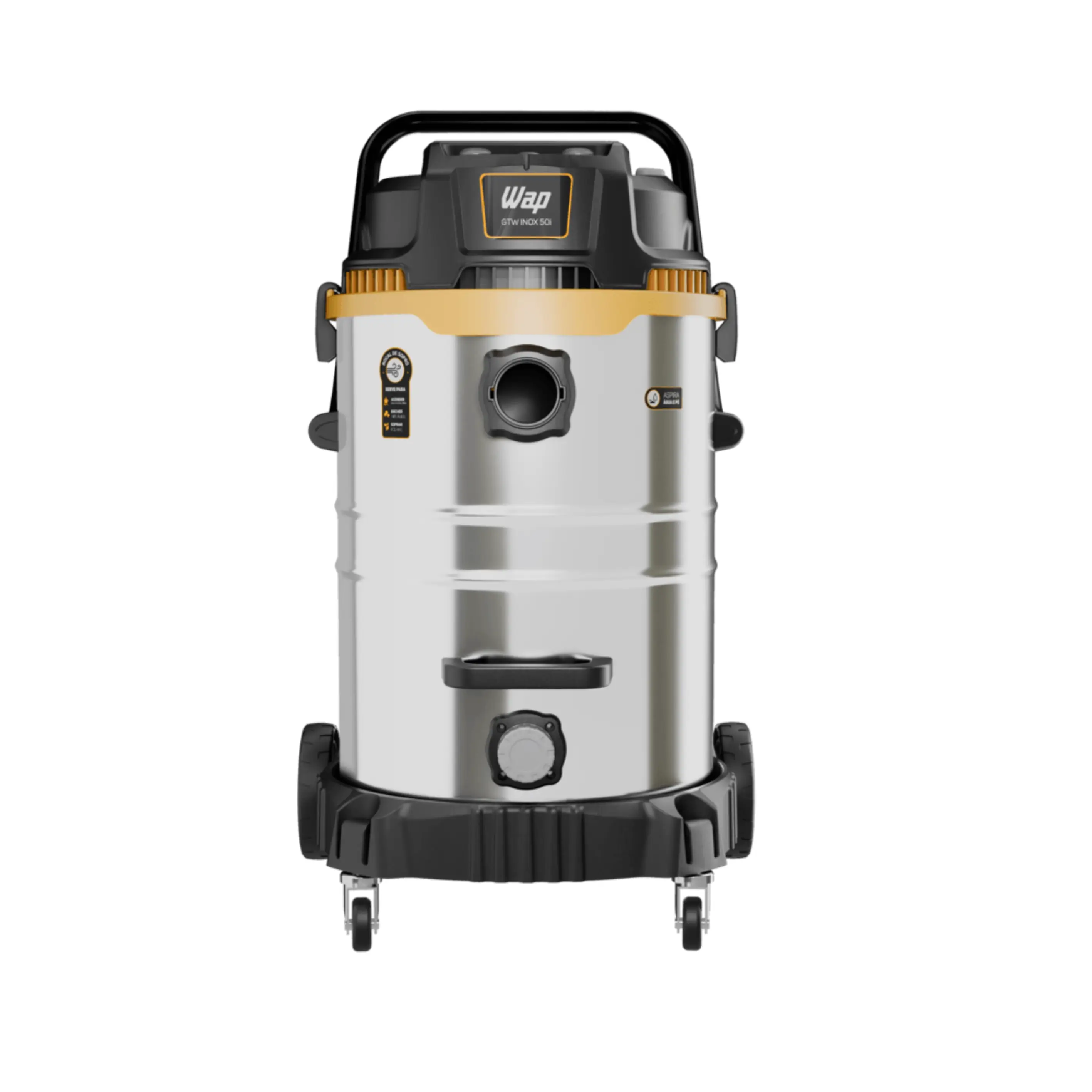 Aspirador de Pó e Água Gtw Inox 50i 2600W Wap