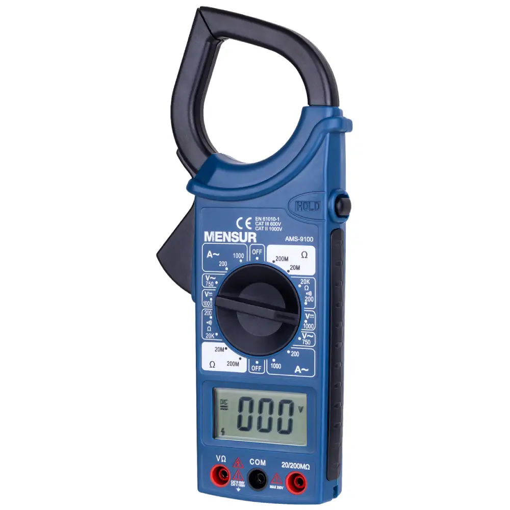 Alicate Amperímetro Digital AC1000A AMS-9100 Mensur